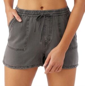25. Bella Dahl Charcoal Gray Women's Cargo Shorts